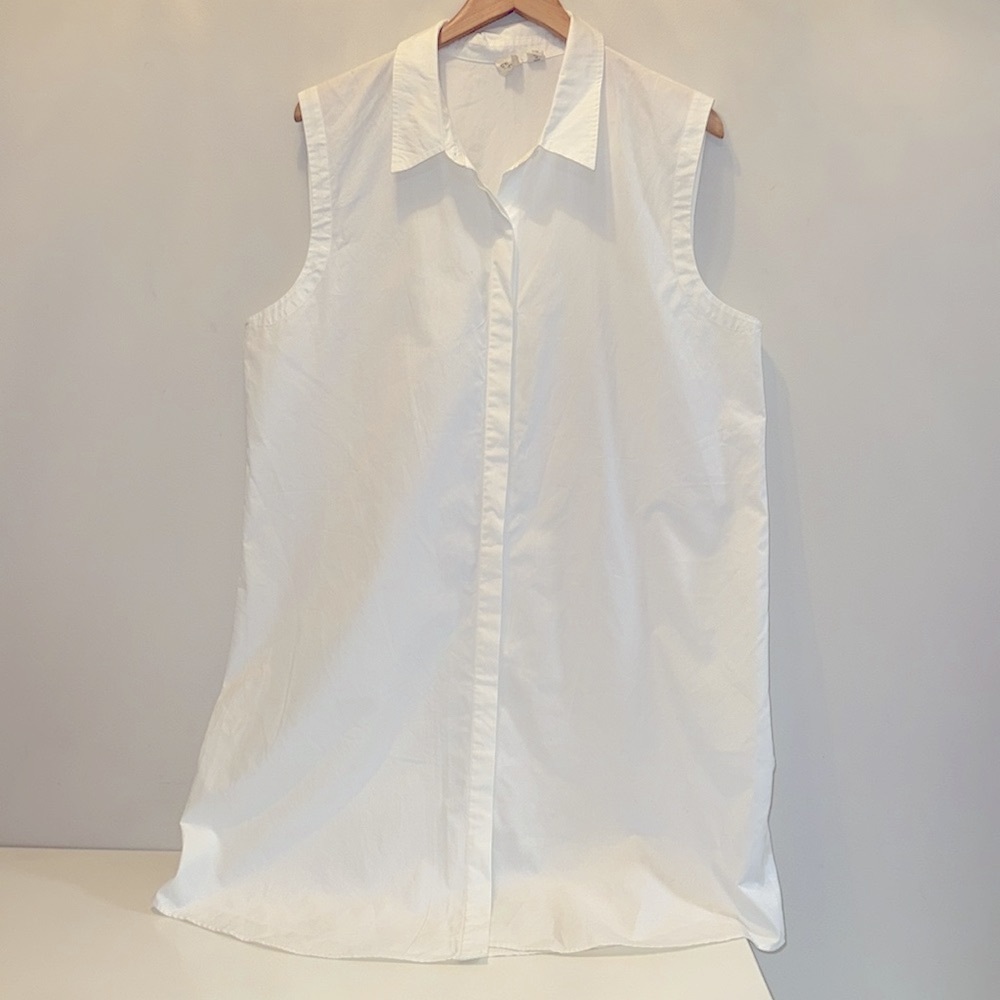 THE EILEEN PROJECT Cotton Button Down Dress